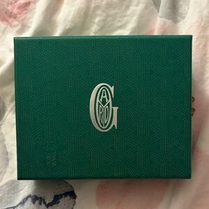 Goyard Green Box with White Logo